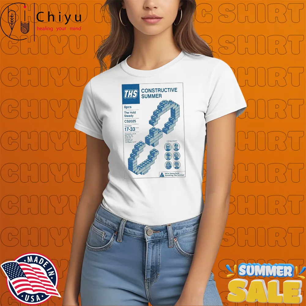The Hold Steady 2025 Tour Constructive Summer T-shirts The Hold Steady 2025 Tour Constructive Summer T-shirts