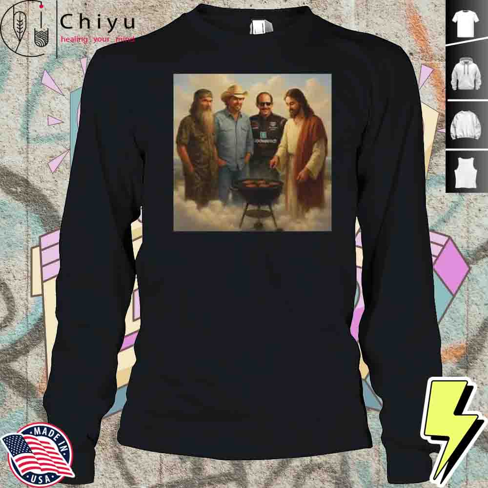 The Real Gang Meetup In Heaven Phil Robertson Dale Earnhardt Toby Keith Shirt The Real Gang Meetup In Heaven Phil Robertson Dale Earnhardt Toby Keith Shirt