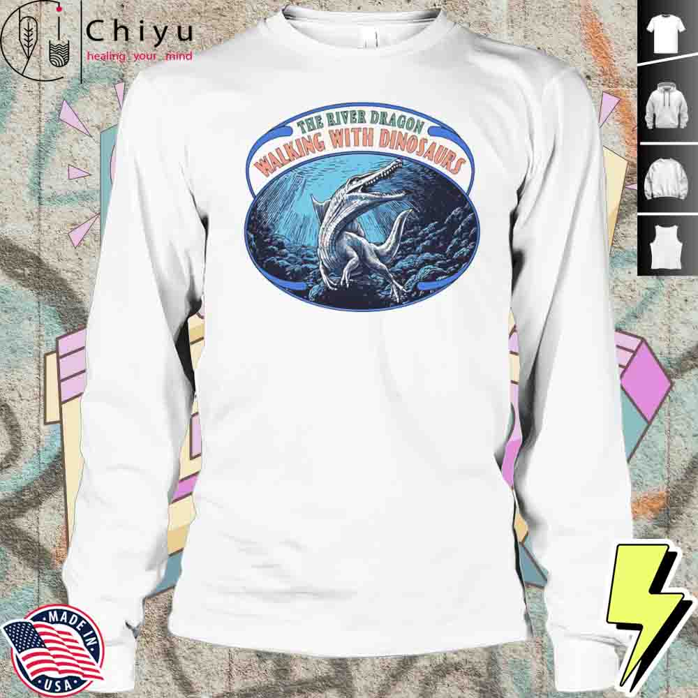 The River Dragon Walking With Dinosaurs Vintage Shirt The River Dragon Walking With Dinosaurs Vintage Shirt