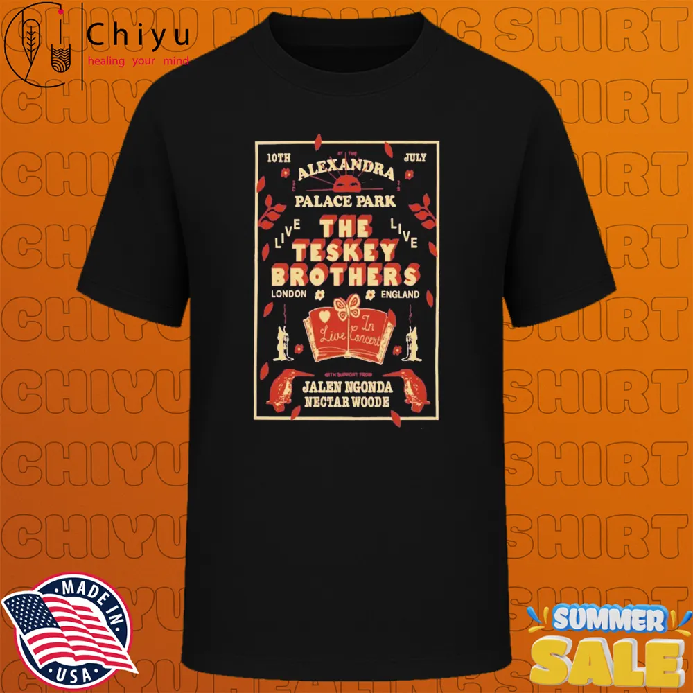 The Teskey Brothers July 10 2025 In London UK T-shirts