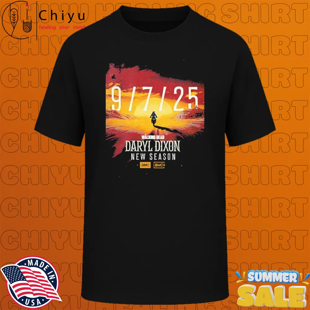 The Walking Dead Daryl Dixon Season 3 Premieres On July 9 2025 T-shirts