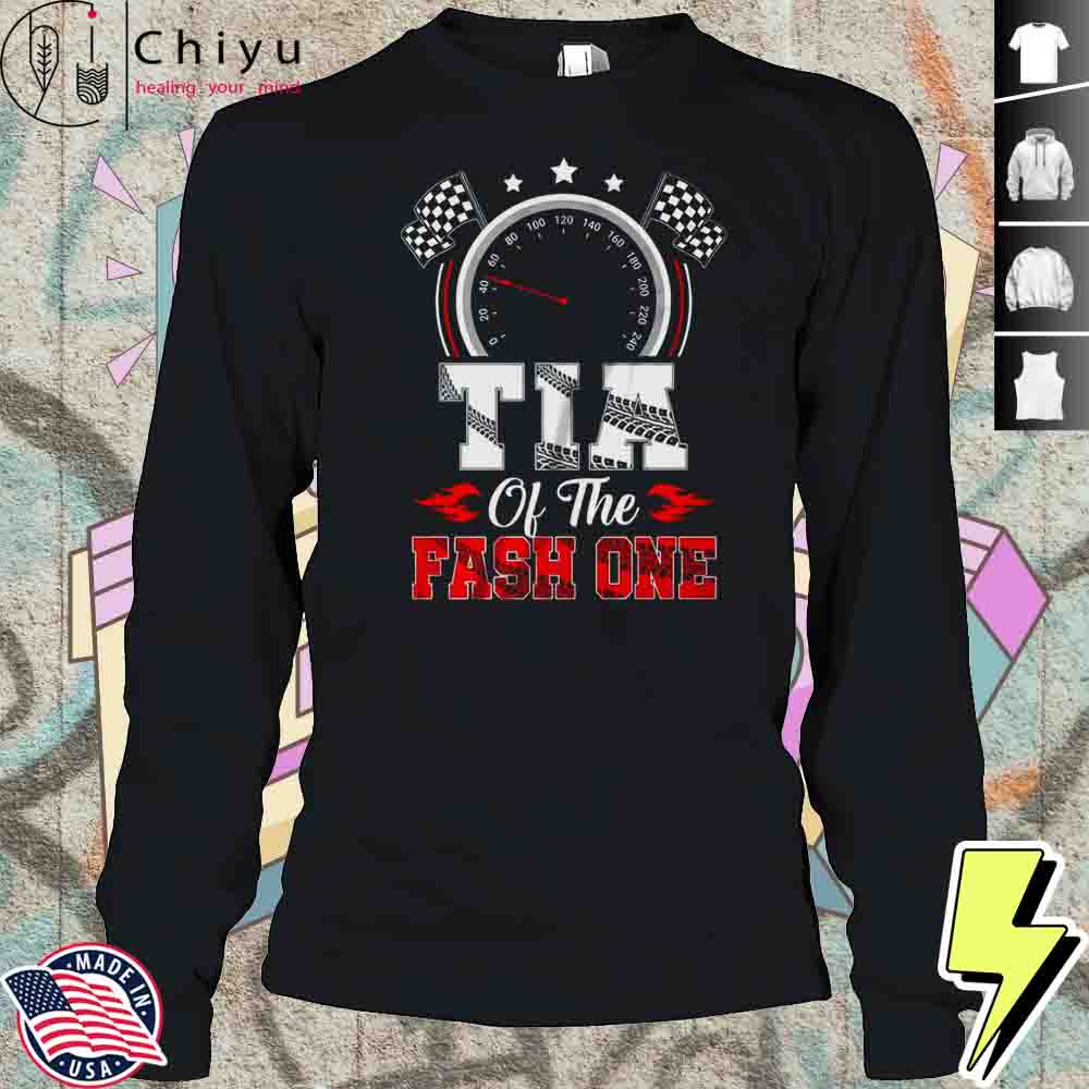 Tia Of The Fast One 1st Birthday Racing Car Family Shirt Tia Of The Fast One 1st Birthday Racing Car Family Shirt