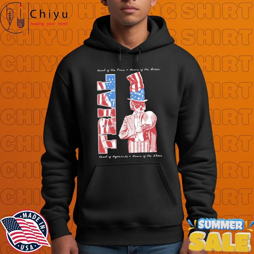 Trial Land Of The Free Home Of The Brave Lamb Of Hypocrisy Home Of The Slave 500 Years T-shirts Trial Land Of The Free Home Of The Brave Lamb Of Hypocrisy Home Of The Slave 500 Years T-shirts