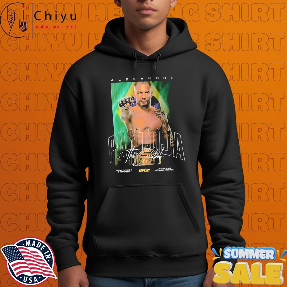 UFC 317 Alexandre Pantoja The Cannibal UFC 317 Fighter World Flyweight Championship On June 28 2025 T-Shirts UFC 317 Alexandre Pantoja The Cannibal UFC 317 Fighter World Flyweight Championship On June 28 2025 T-Shirts