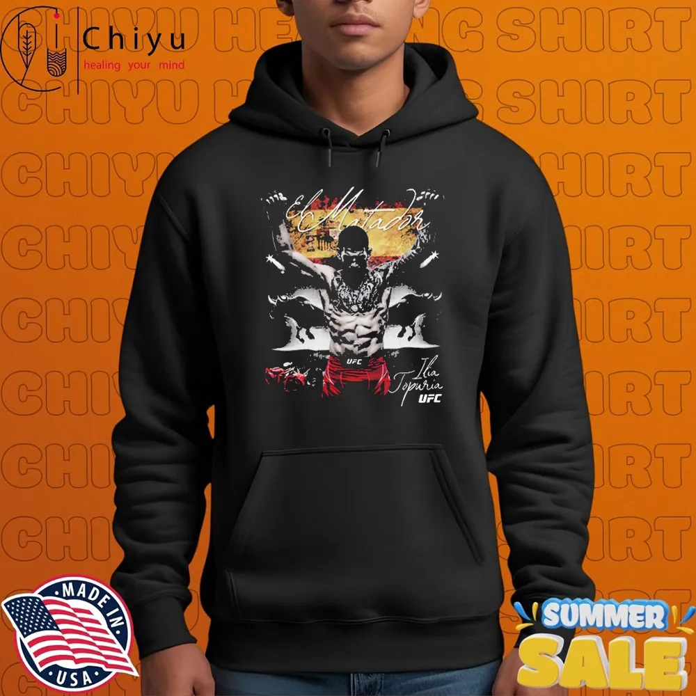 UFC 317 Ilia Topuria El Matador Bull Fight T-Shirts UFC 317 Ilia Topuria El Matador Bull Fight T-Shirts