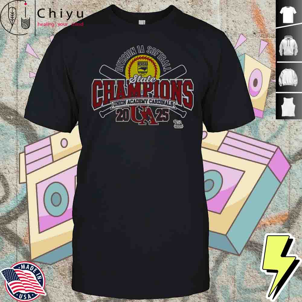 Union Academy Cardinals 2025 NCHSAA Womens 1A Softball State Champions T-Shirt Hoodie Union Academy Cardinals 2025 NCHSAA Womens 1A Softball State Champions T-Shirt Hoodie
