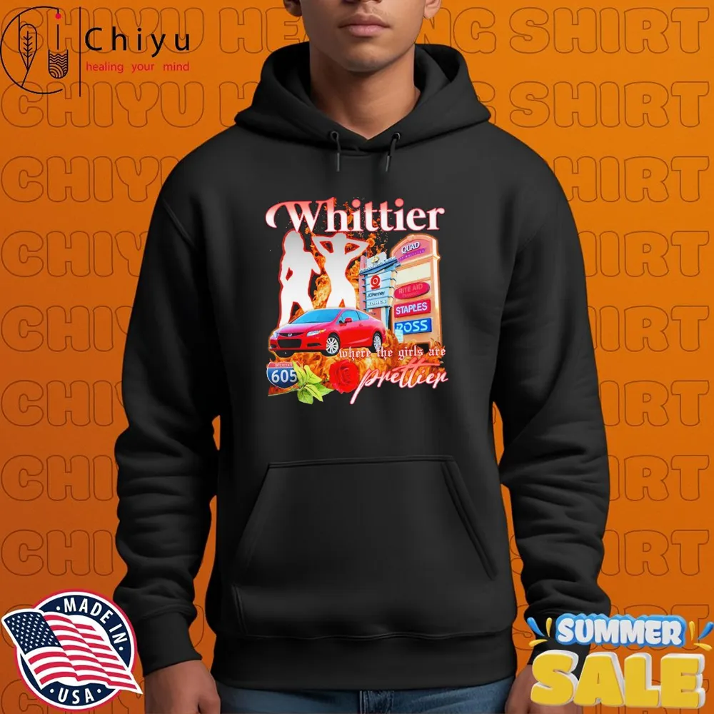 Valentino Khan Where The Girls Are Prettier Whittier T-shirts