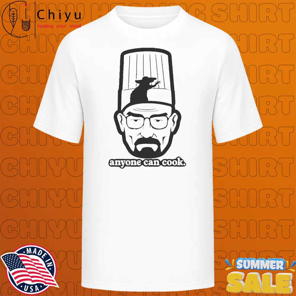 Walter White Everyone Can Cook Rat Chef T-shirts Walter White Everyone Can Cook Rat Chef T-shirts