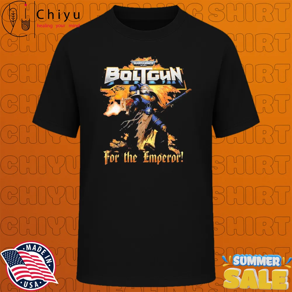Warhammer 40,000 Boltgun For The Emperor Boltgun T-shirts