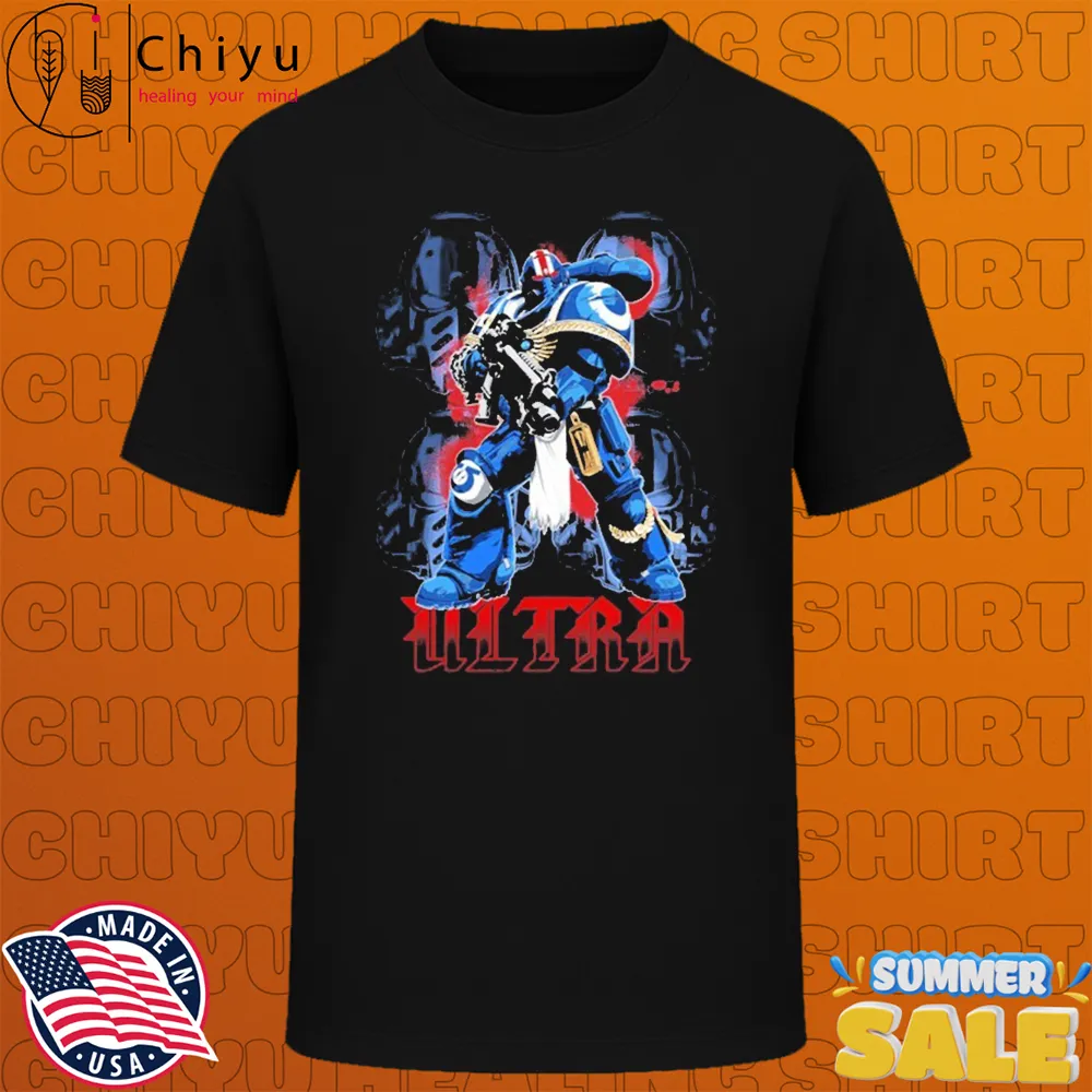 Warhammer 40,000 Ultra Space Marine 2 T-shirts Warhammer 40,000 Ultra Space Marine 2 T-shirts
