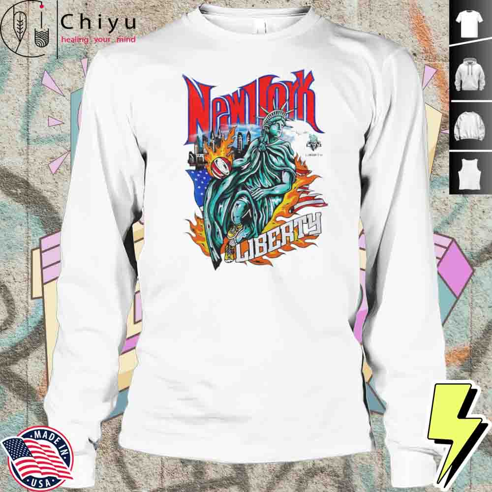 Warren Lotas New York Liberty Shirt Warren Lotas New York Liberty Shirt