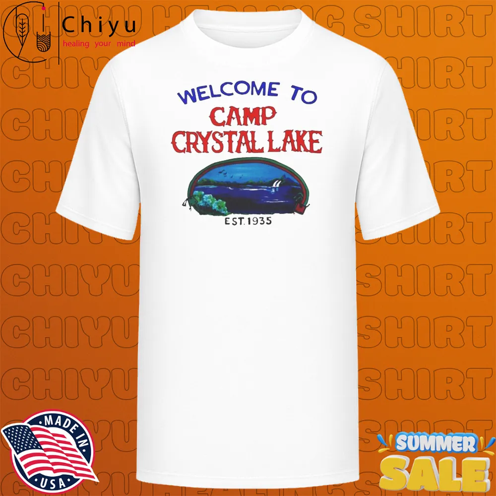 Welcome To Camp Crystal Lake Friday The 13th Horror Movie Est 1935 T-shirts