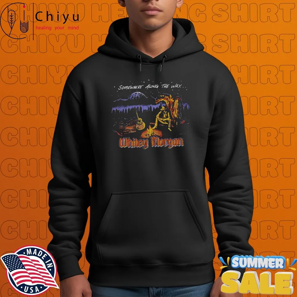 Whitey Morgan Somewhere Along The Way Cowboy T-shirt Whitey Morgan Somewhere Along The Way Cowboy T-shirt