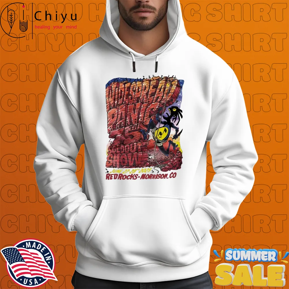 Widespread Panic Show June 27 29th 2025 Red Rocks Morrison Co T-shirts Widespread Panic Show June 27 29th 2025 Red Rocks Morrison Co T-shirts
