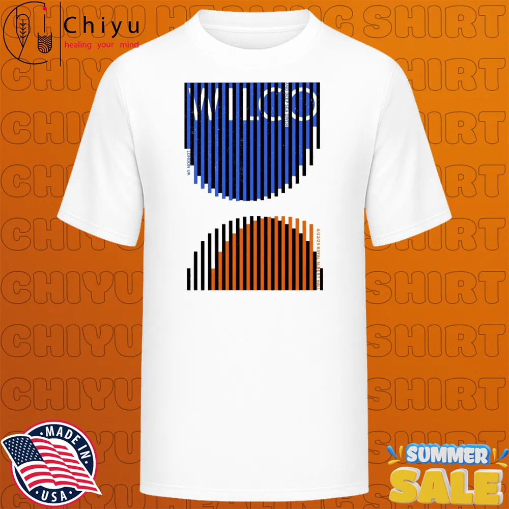Wilco At Royal Albert Hall In London UK On June 22 2025 T-shirts Wilco At Royal Albert Hall In London UK On June 22 2025 T-shirts