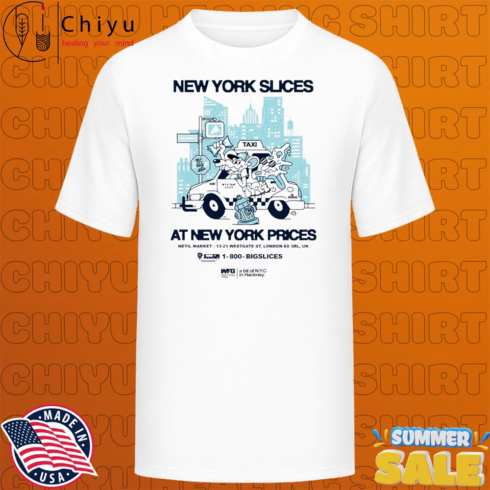World Famous Gordos New York Slices At New Prices T-shirts