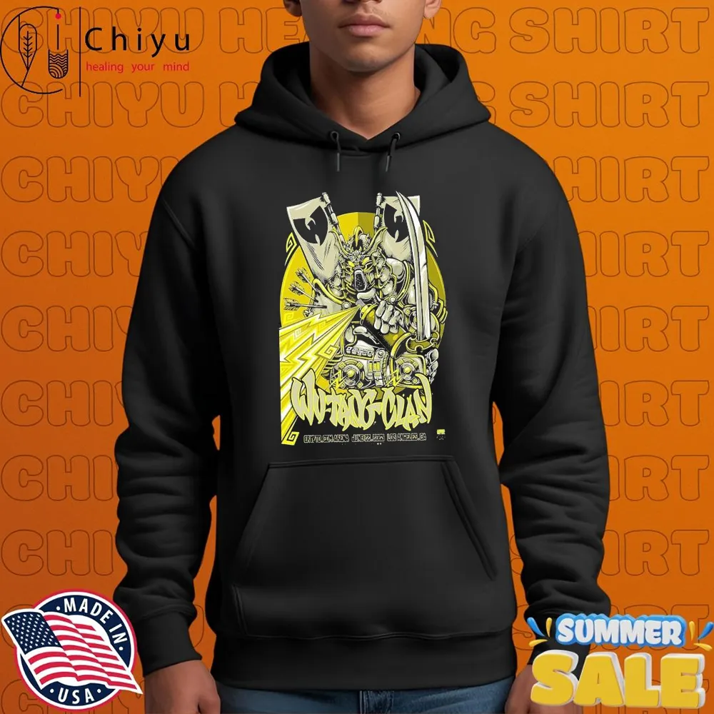 Wu Tang Clan June 22, 2025 Los Angeles Samurai T-shirts Wu Tang Clan June 22, 2025 Los Angeles Samurai T-shirts