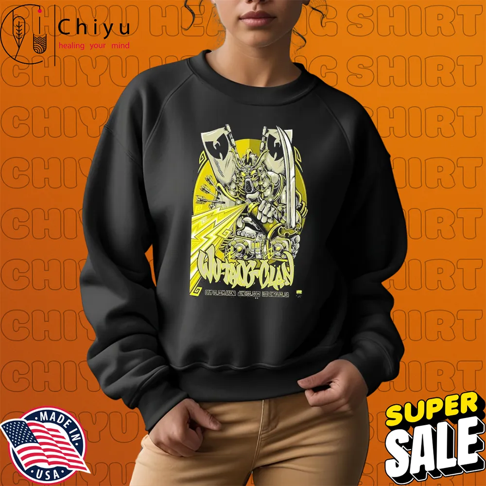 Wu Tang Clan June 22, 2025 Los Angeles Samurai T-shirts Wu Tang Clan June 22, 2025 Los Angeles Samurai T-shirts