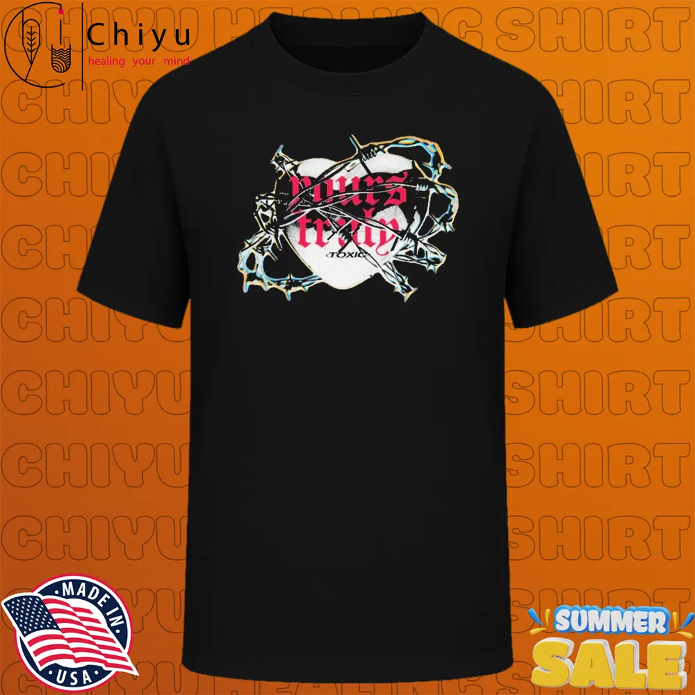 Yours Truly Toxic Barbed Heart T-shirts