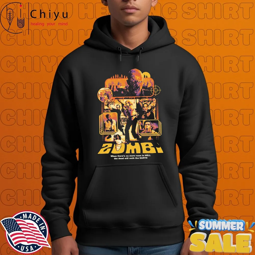 Zombi When There's No More Room In Hell The Dead Will Walk The Earth T-shirts Zombi When There's No More Room In Hell The Dead Will Walk The Earth T-shirts