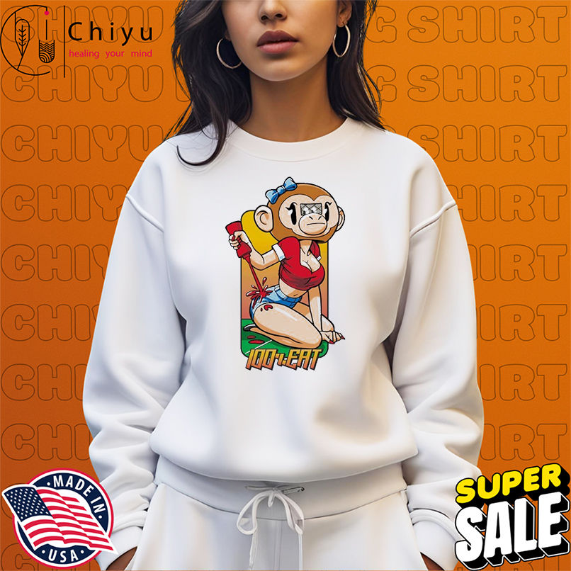 100% Eat Monkey Hookup T-shirts 100% Eat Monkey Hookup T-shirts
