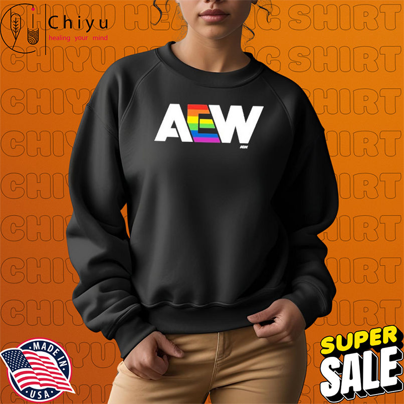 AEW Pride Logo T-shirts AEW Pride Logo T-shirts