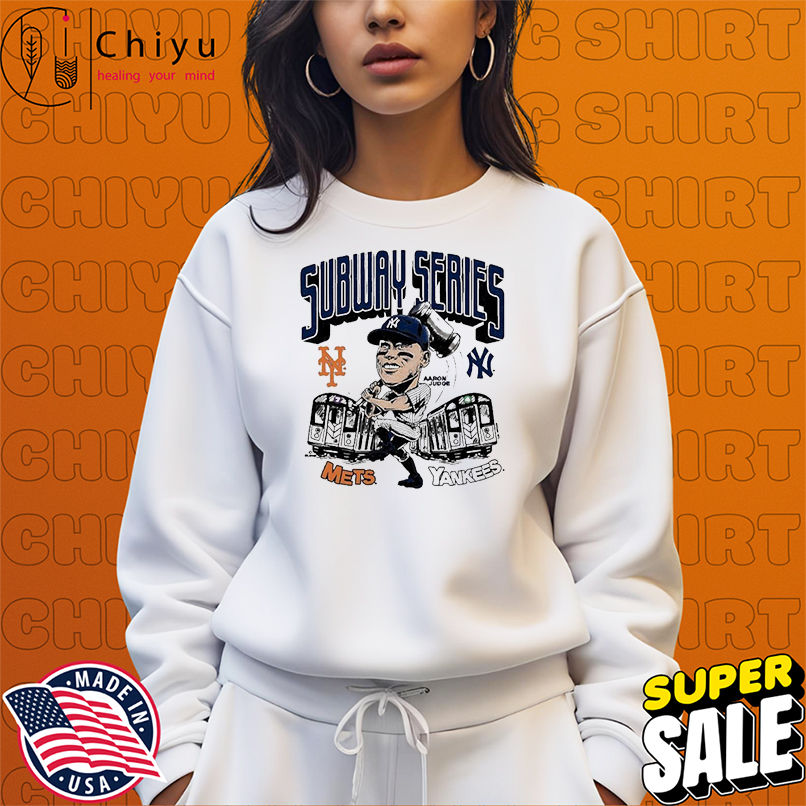 Aaron Judge New York Yankees 2025 Subway Series T-Shirts Aaron Judge New York Yankees 2025 Subway Series T-Shirts