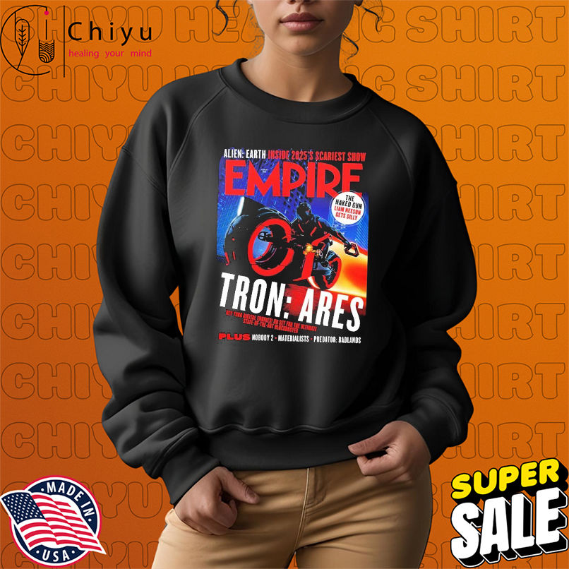 Alien Earth Inside 2025's Scariest Show Empire August 2025 Tron Ares World T-shirts Alien Earth Inside 2025's Scariest Show Empire August 2025 Tron Ares World T-shirts