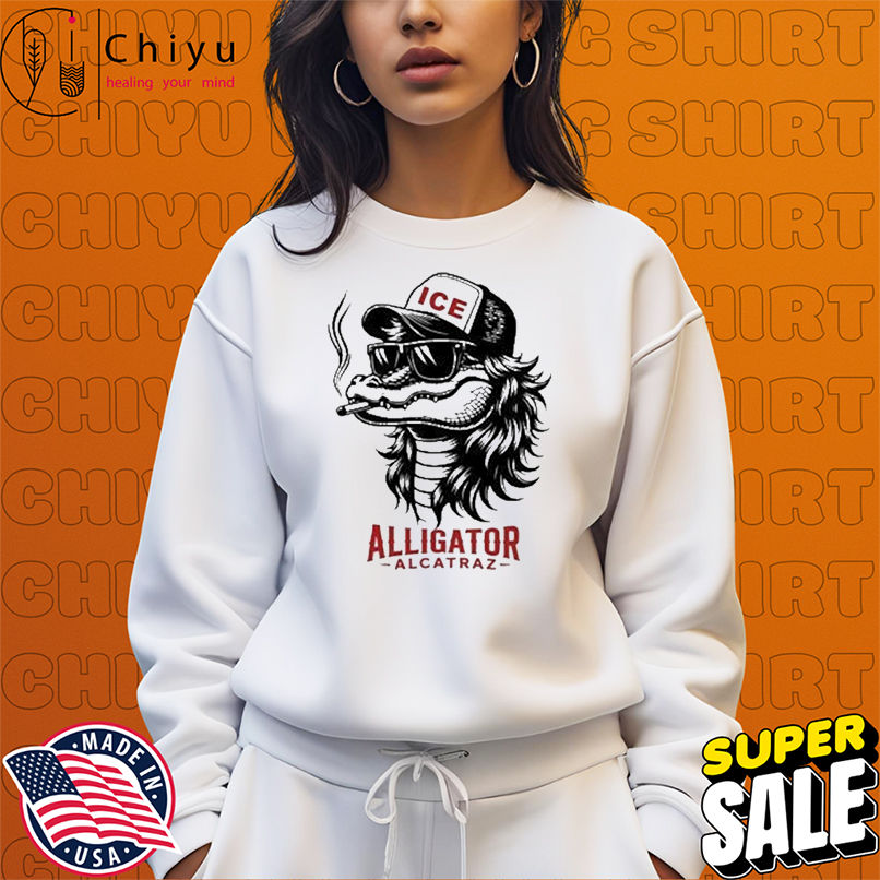 Alligator Alcatraz Anti Ice Cigarettes T-Shirts Alligator Alcatraz Anti Ice Cigarettes T-Shirts