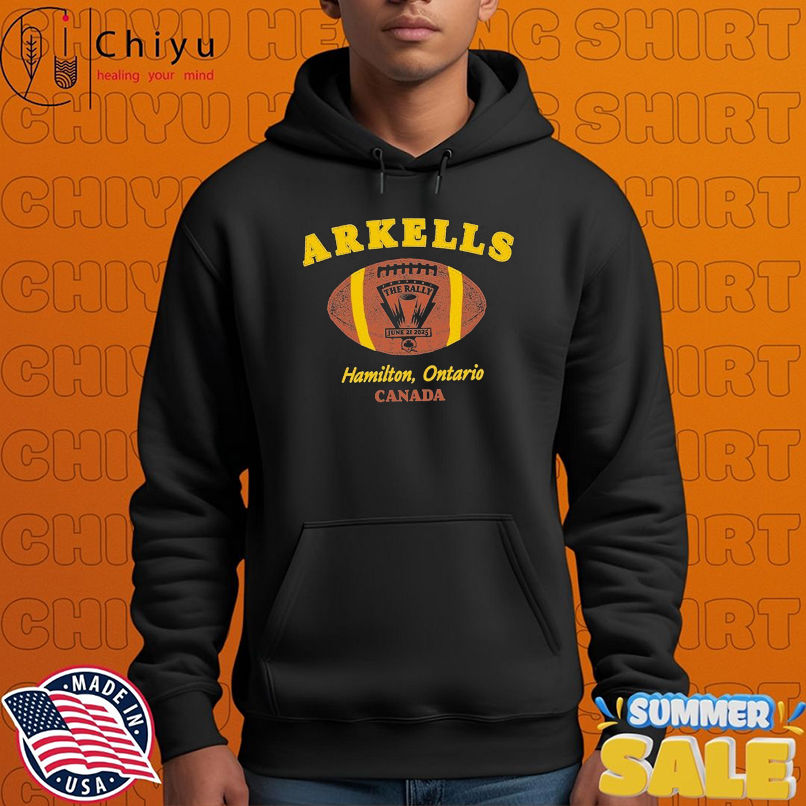 Arkells Hamilton Ontario Canada The Rally Football Event June 21 2025 T-shirts Arkells Hamilton Ontario Canada The Rally Football Event June 21 2025 T-shirts