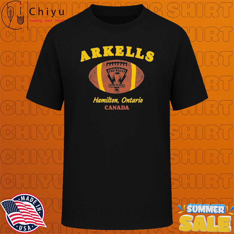 Arkells Hamilton Ontario Canada The Rally Football Event June 21 2025 T-shirts
