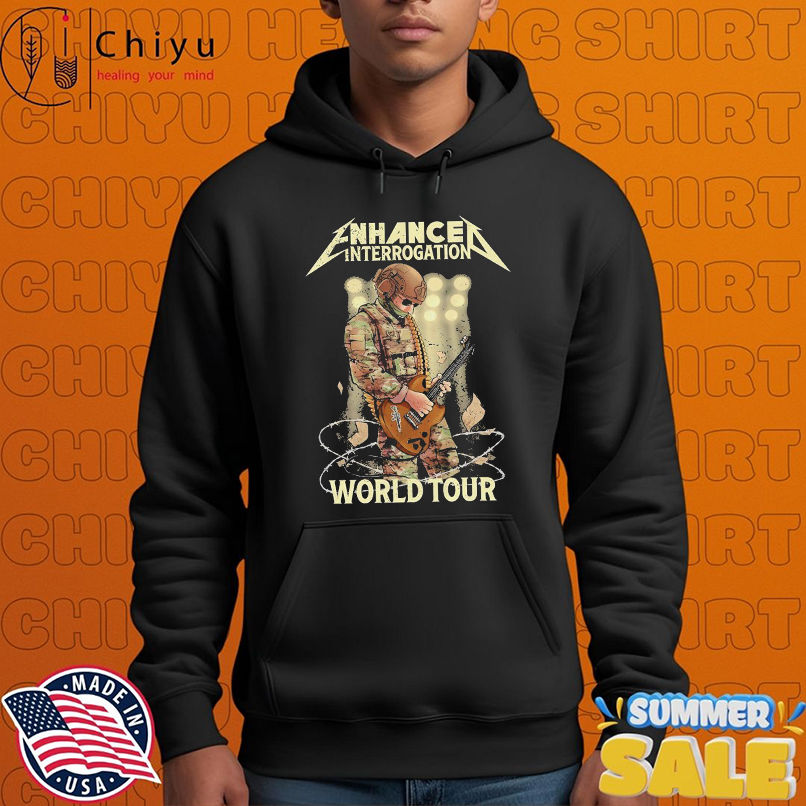 Cappy Army Enhanced Interrogation World Tour T-shirts Cappy Army Enhanced Interrogation World Tour T-shirts