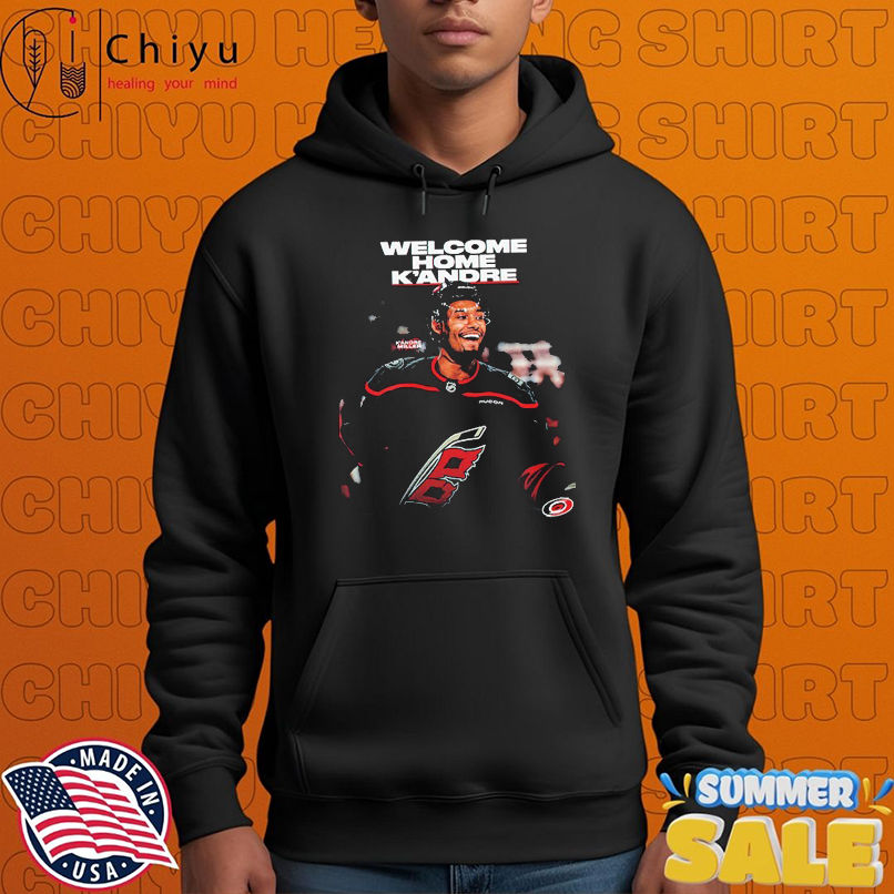 Carolina Hurricanes Welcome Home K'Andre Miller T-Shirts Carolina Hurricanes Welcome Home K'Andre Miller T-Shirts