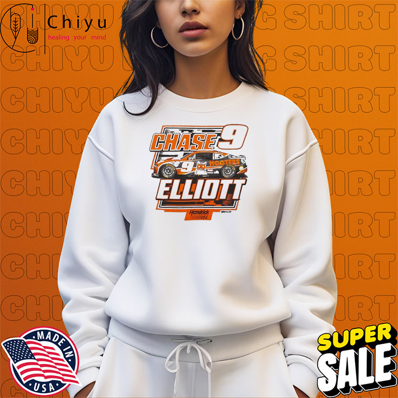 Chase Elliott #9 Hooters Hendrick Motorsports Nascar T-shirts Chase Elliott #9 Hooters Hendrick Motorsports Nascar T-shirts