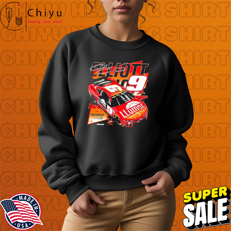 Chase Elliott Hendrick Motorsports Team Llumar T-Shirts Chase Elliott Hendrick Motorsports Team Llumar T-Shirts