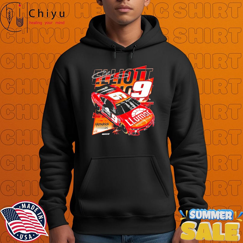 Chase Elliott Hendrick Motorsports Team Llumar T-Shirts Chase Elliott Hendrick Motorsports Team Llumar T-Shirts