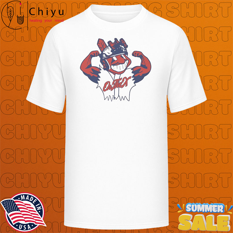 Cleveland Guardians Indians Wahoos On The X Mascot T-shirts