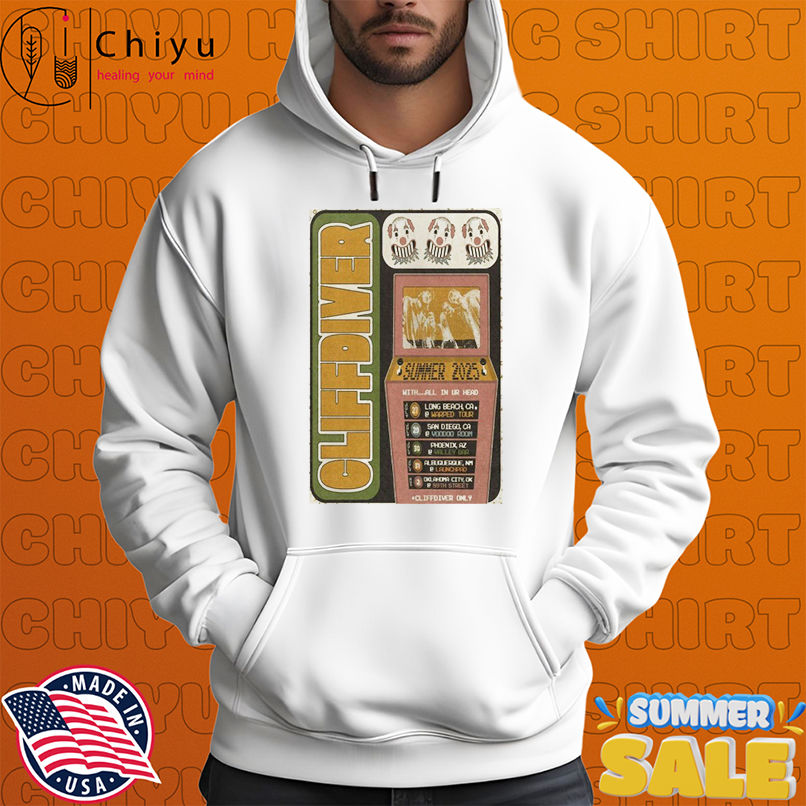 Cliffdiver Summer Tour 2025 T-shirts Cliffdiver Summer Tour 2025 T-shirts