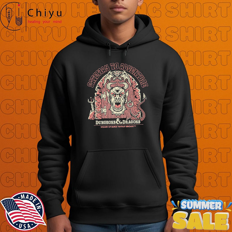 Gateway To Adventure Dungeons And Dragons Wizard Of Barge Fantasy Brigade T-shirts Gateway To Adventure Dungeons And Dragons Wizard Of Barge Fantasy Brigade T-shirts