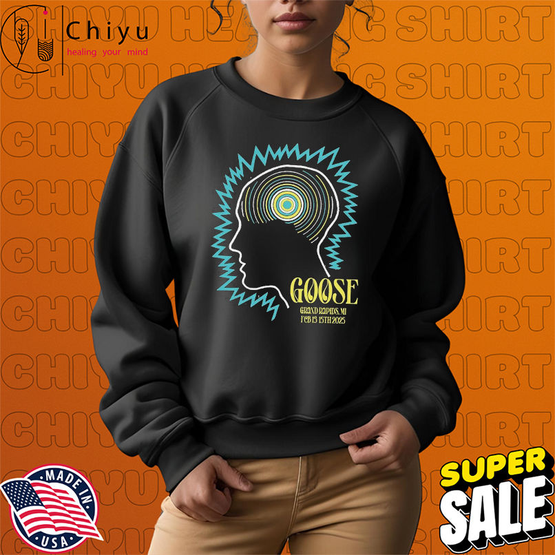 Goose Grand Rapids February 2025 Event Head T-shirts Goose Grand Rapids February 2025 Event Head T-shirts
