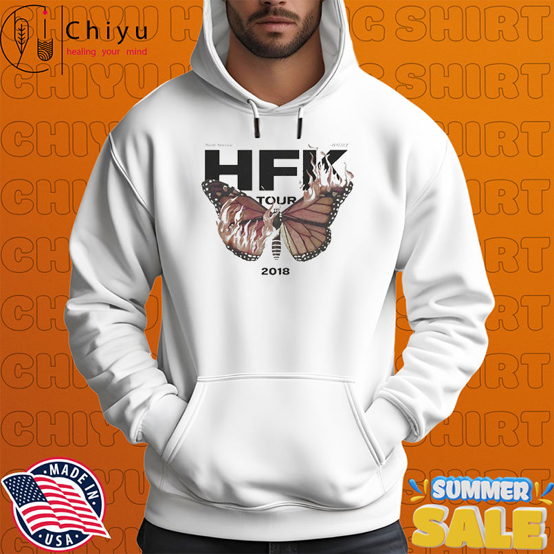 Halsey Fantasy North America Tour 2018 Butterfly T-shirts Halsey Fantasy North America Tour 2018 Butterfly T-shirts