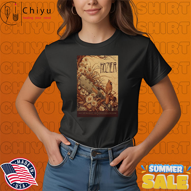 Hozier In Billings MT First Interstate On July 2 2025 T-shirts