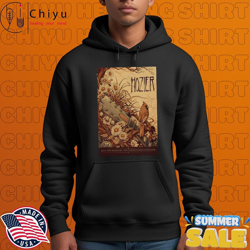 Hozier In Billings MT First Interstate On July 2 2025 T-shirts Hozier In Billings MT First Interstate On July 2 2025 T-shirts