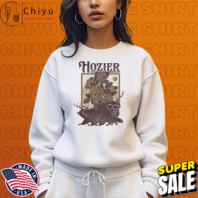 Hozier June 30, 2025 Casper, Wyoming Raccoon T-shirts Hozier June 30, 2025 Casper, Wyoming Raccoon T-shirts