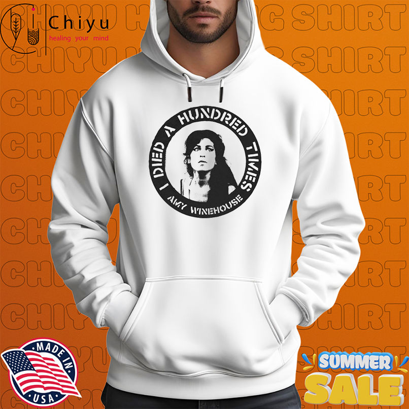 I Died A Hundred Times I Amy Winehouse Crass T-shirts I Died A Hundred Times I Amy Winehouse Crass T-shirts