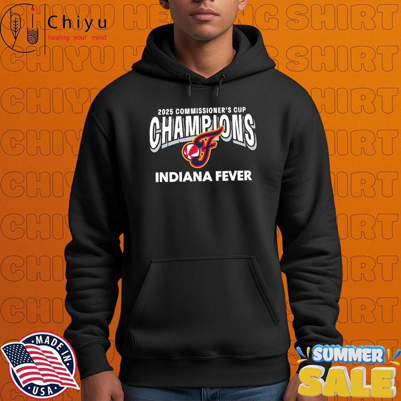 Indiana Fever 2025 WNBA Commissioner's Cup Champions T-Shirts Indiana Fever 2025 WNBA Commissioner's Cup Champions T-Shirts