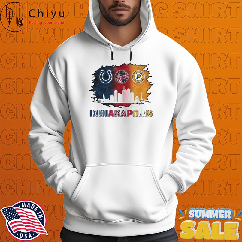 Indianapolis Colts x Indiana Fever x Indiana Pacers T-Shirts Indianapolis Colts x Indiana Fever x Indiana Pacers T-Shirts