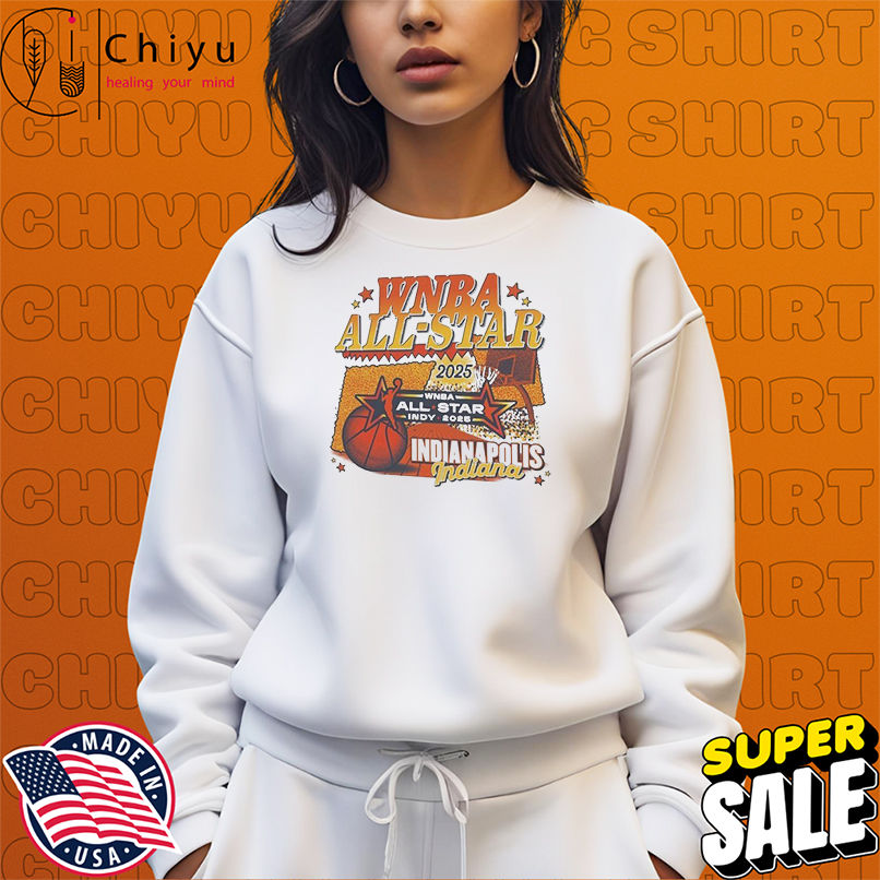 Indianapolis Indiana 2025 WNBA All-Star Game Superstar T-Shirts Indianapolis Indiana 2025 WNBA All-Star Game Superstar T-Shirts