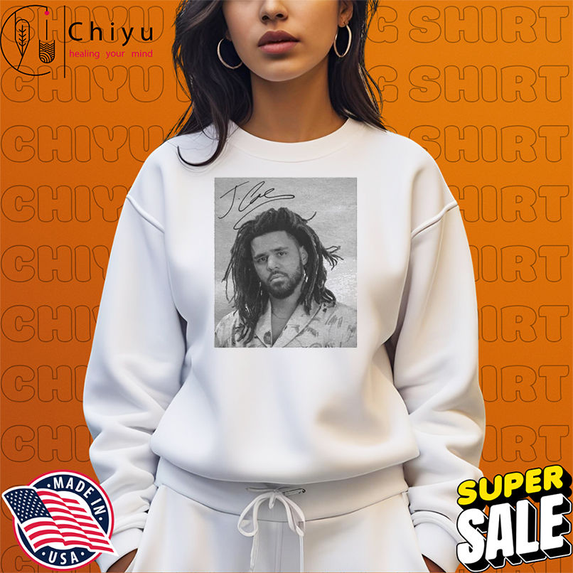 J. Cole Sign Portrait T-shirts J. Cole Sign Portrait T-shirts