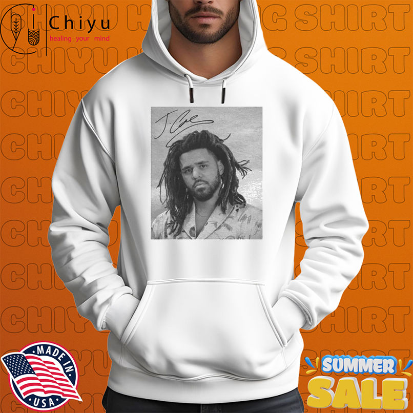 J. Cole Sign Portrait T-shirts J. Cole Sign Portrait T-shirts